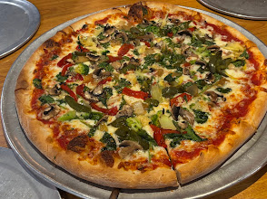Pepperoni pizza from The Original Palumbo Pizza in Mechanicsburg PA