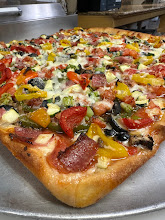Sicilian cheese pizza from Palumbo Pizza Mechanicsburg